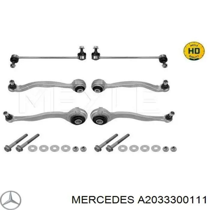 A2033300111 Mercedes barra oscilante, suspensión de ruedas delantera, superior izquierda