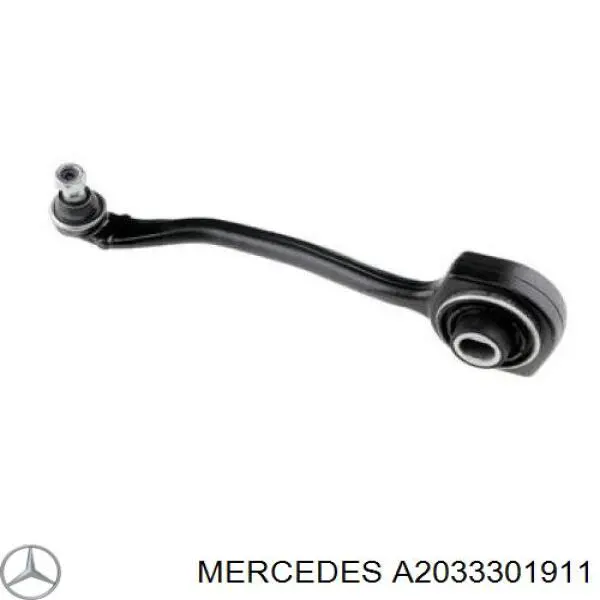 A2033301911 Mercedes barra oscilante, suspensión de ruedas delantera, inferior izquierda