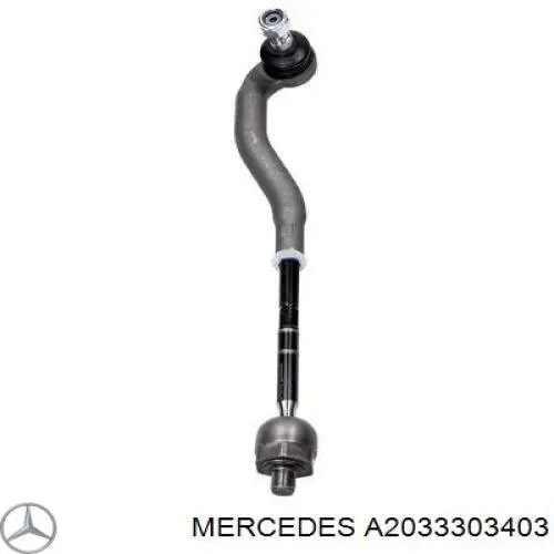 A2033303403 Mercedes rótula barra de acoplamiento exterior