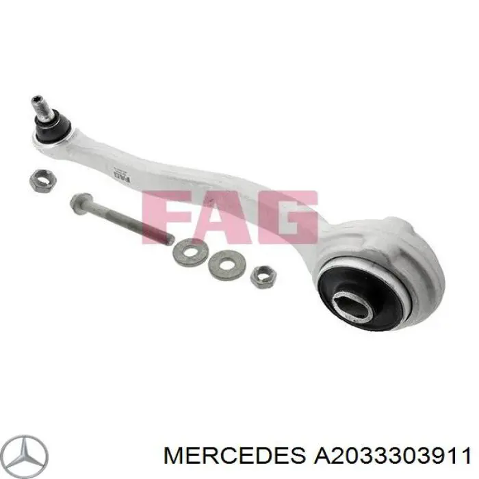 Trapecio de suspensión delantera, superior izquierda Mercedes A2033303911 precio, desde 57,87 EUR
