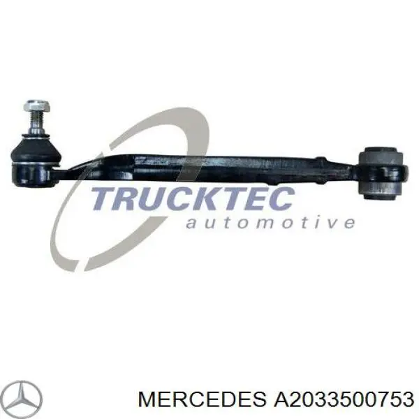 A2033500753 Mercedes barra transversal de suspensión trasera