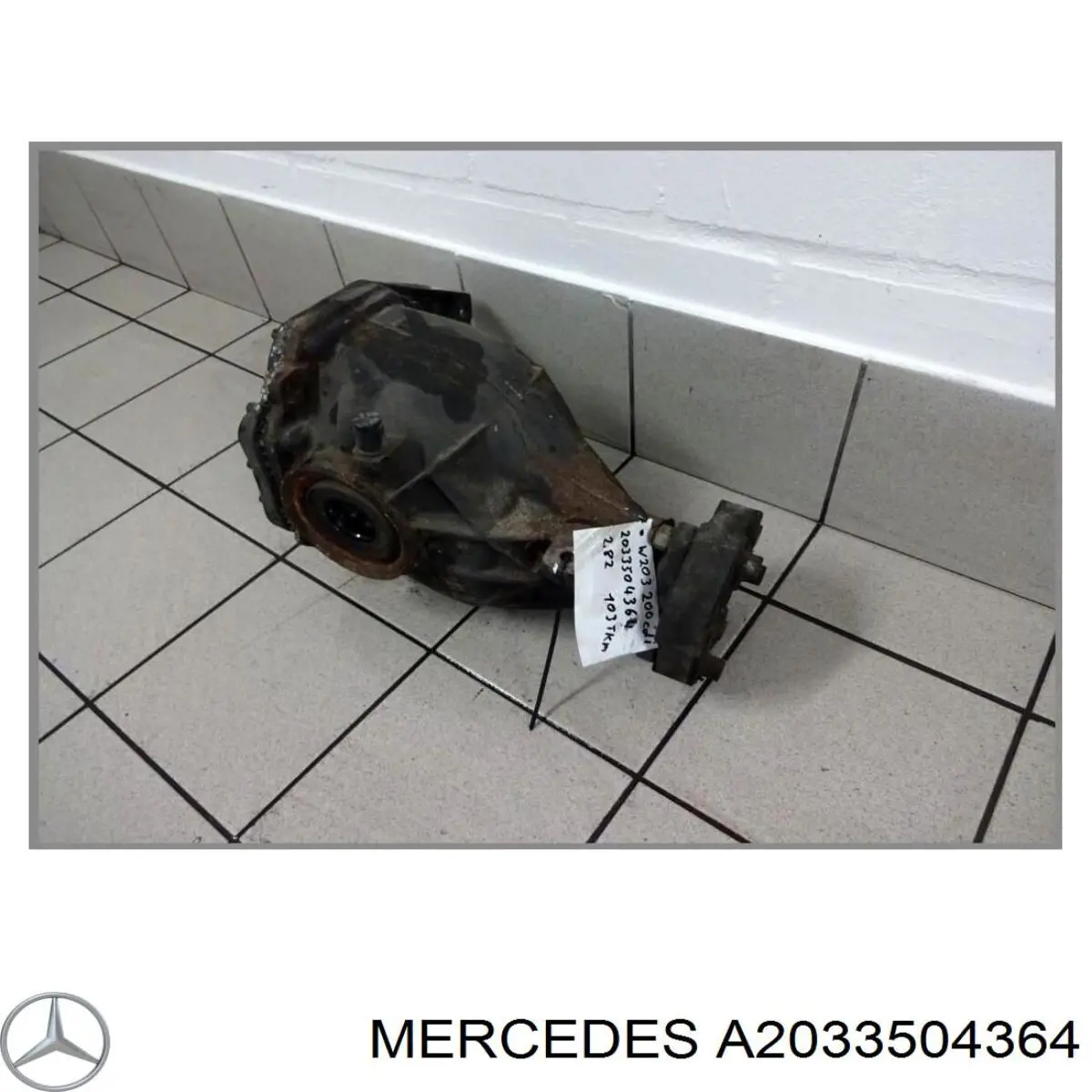 A203350436480 Mercedes Grupo trasero