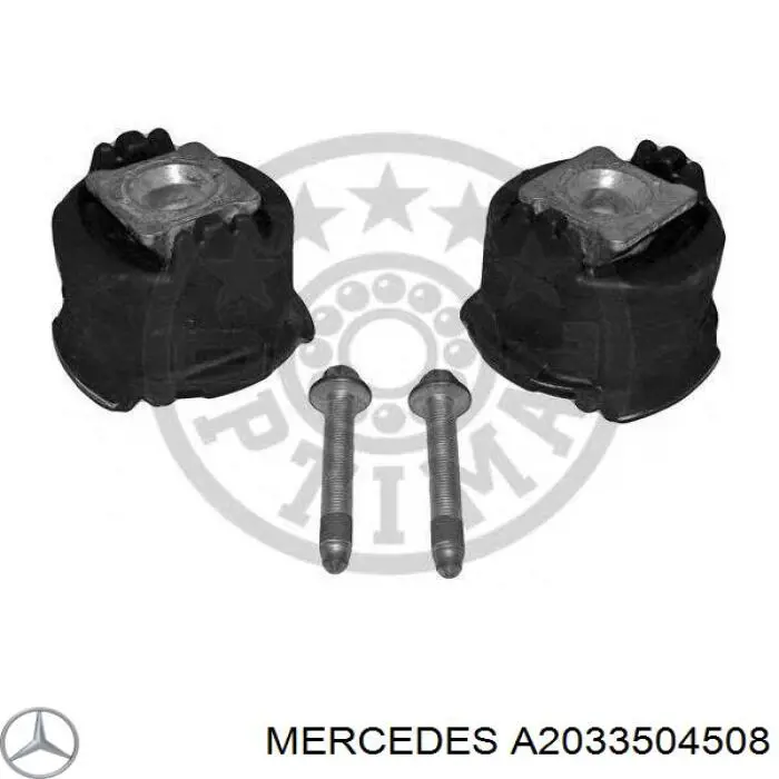 silentblock del eje trasero Mercedes A2033504508