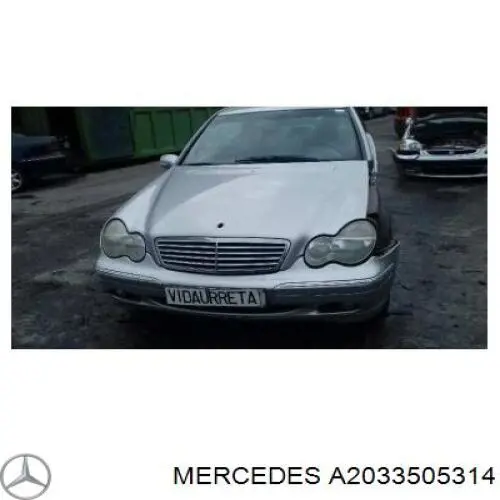2033505314 Mercedes diferencial eje trasero