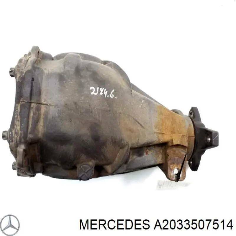 A2033507514 Mercedes diferencial eje trasero