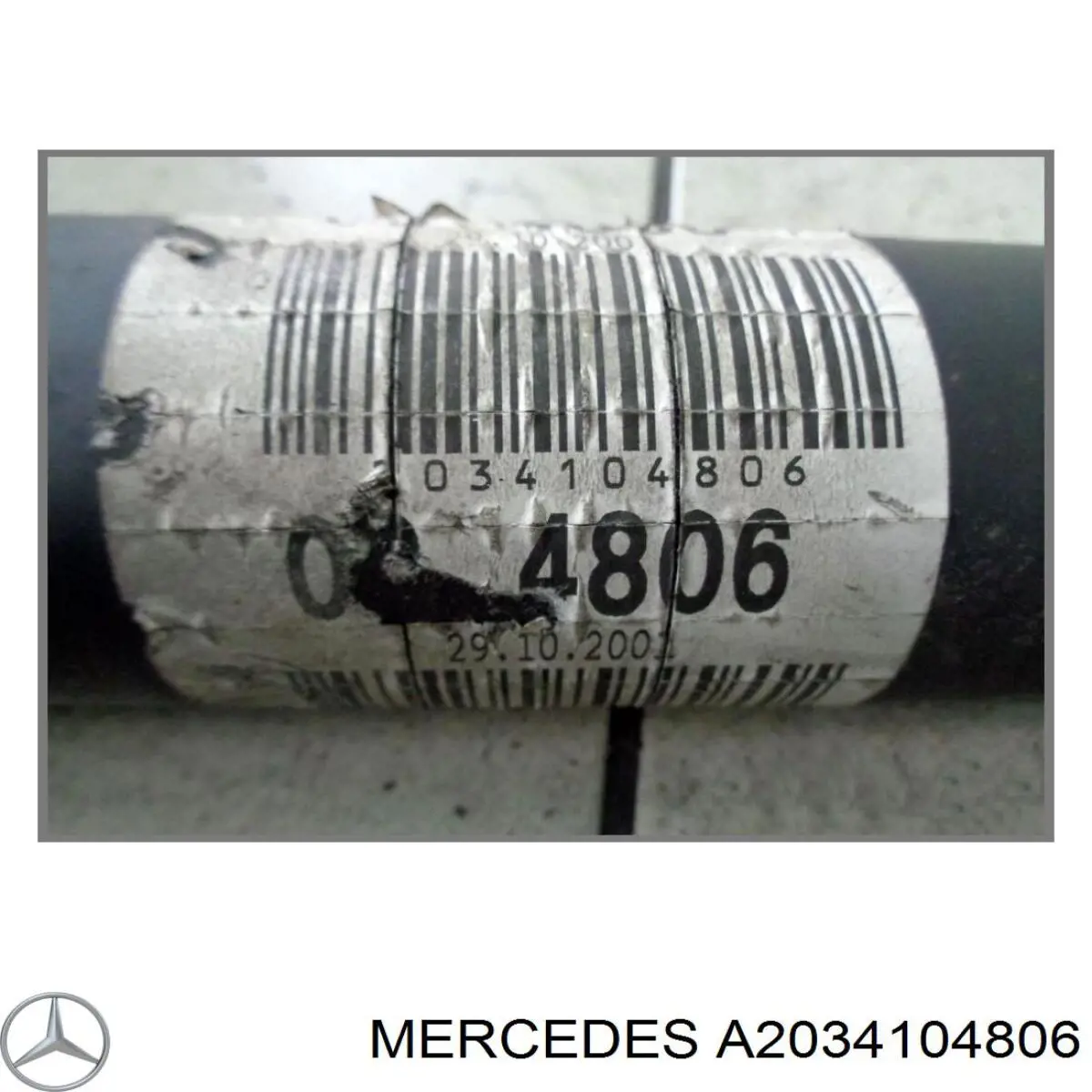 Cardán trasero Mercedes 2034104806 precio, desde 172,79 EUR