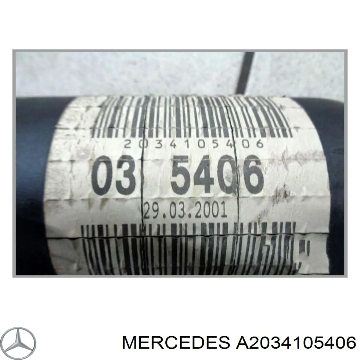 Árbol cardán trasero completo Mercedes A2034105406 precio, desde 155,36 EUR