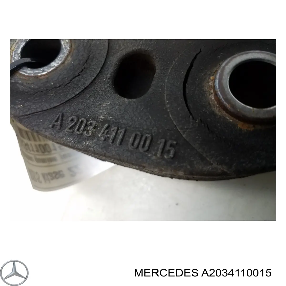 A2034110015 Mercedes Acoplamiento elástico del cardán delantero/trasero