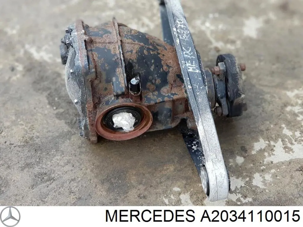 Acoplamiento elástico del cardán delantero/trasero A2034110015 Mercedes