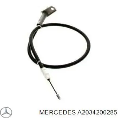 A2034200285 Mercedes cable de freno de mano trasero izquierdo