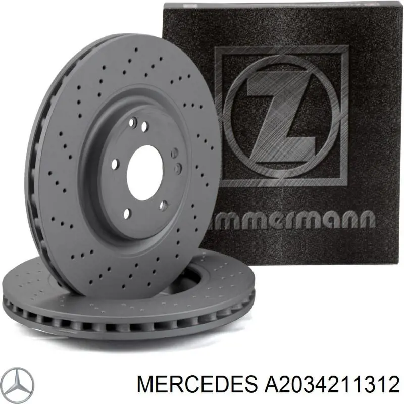 Frenos delanteros Mercedes A2034211312 precio, desde 82,88 EUR