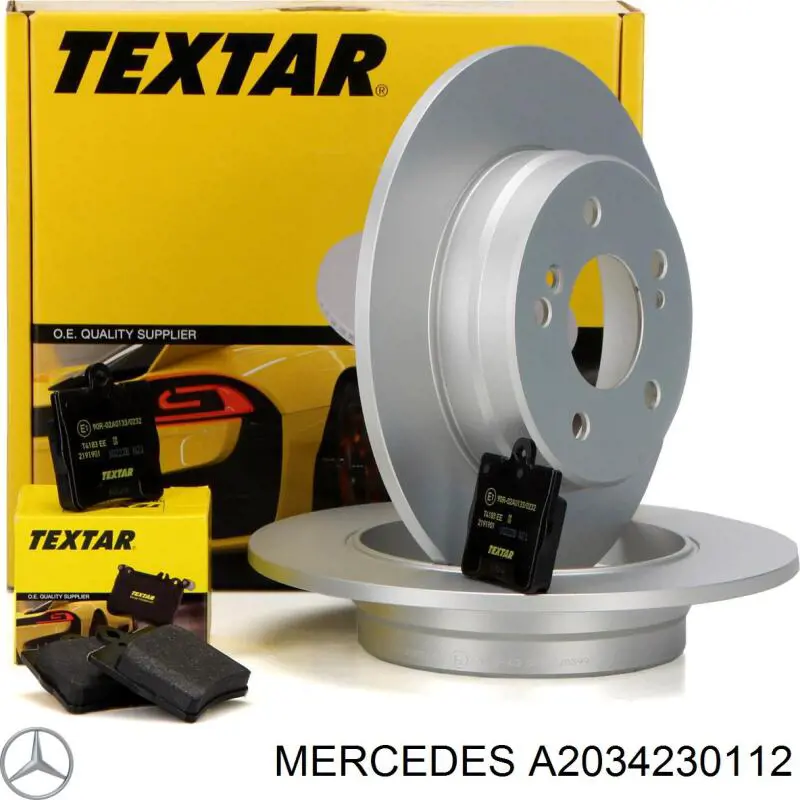 Frenos traseros Mercedes A2034230112