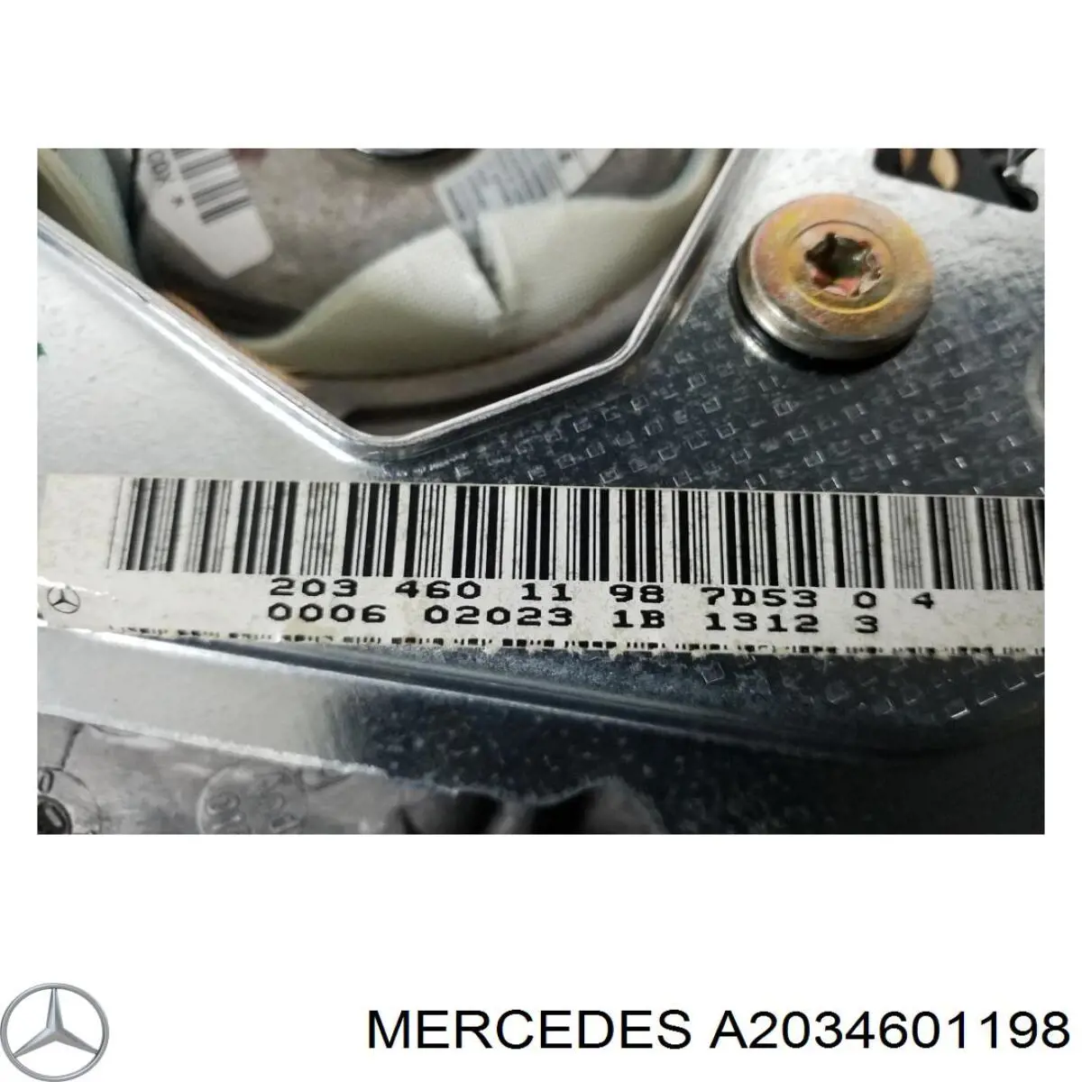 Airbag en el lado del conductor Mercedes A2034601198 precio, desde 60,98 EUR