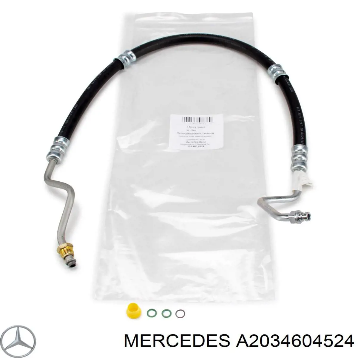 Manguera de alta presion de direccion, hidraulica Mercedes C (CL203)