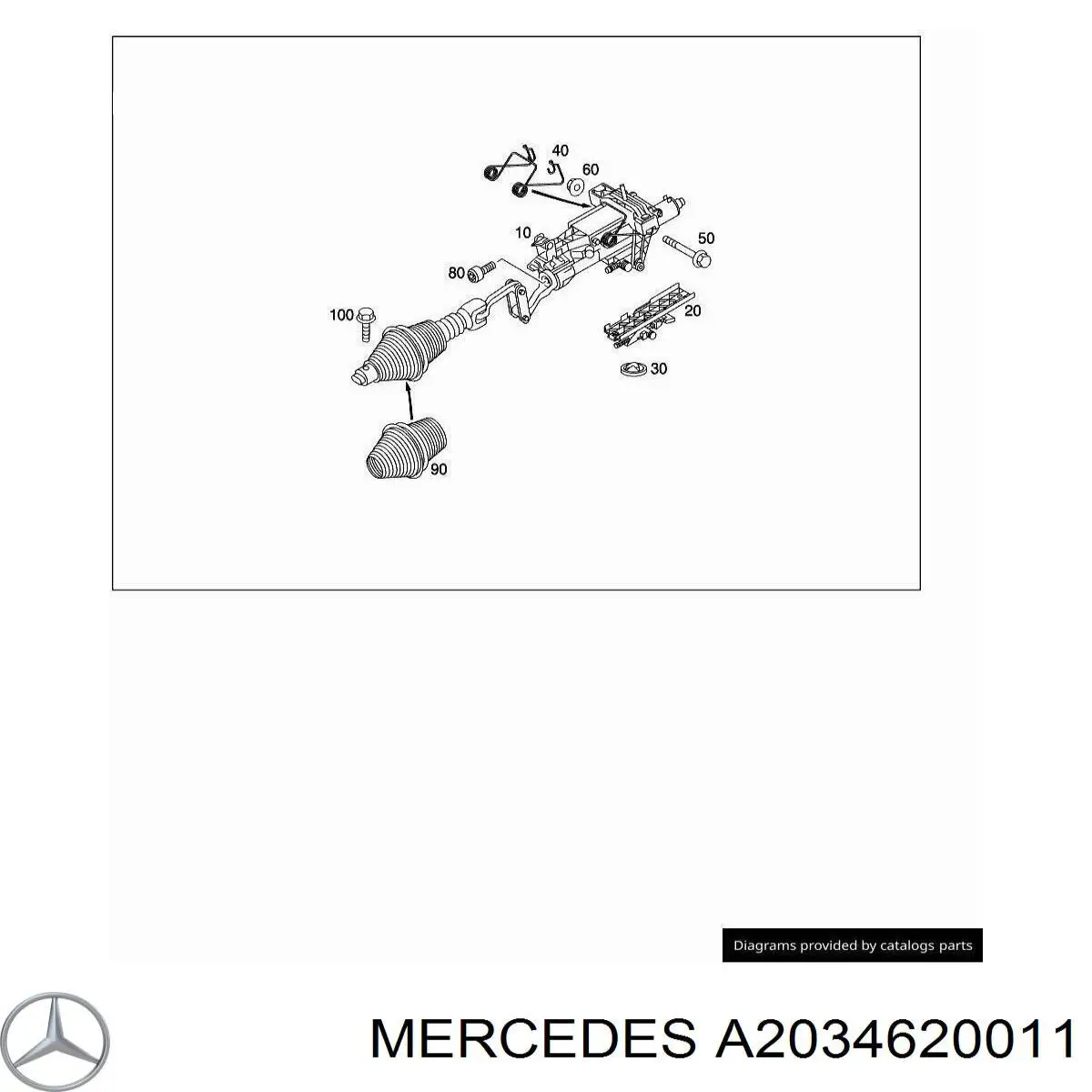 A2034620011 Mercedes 