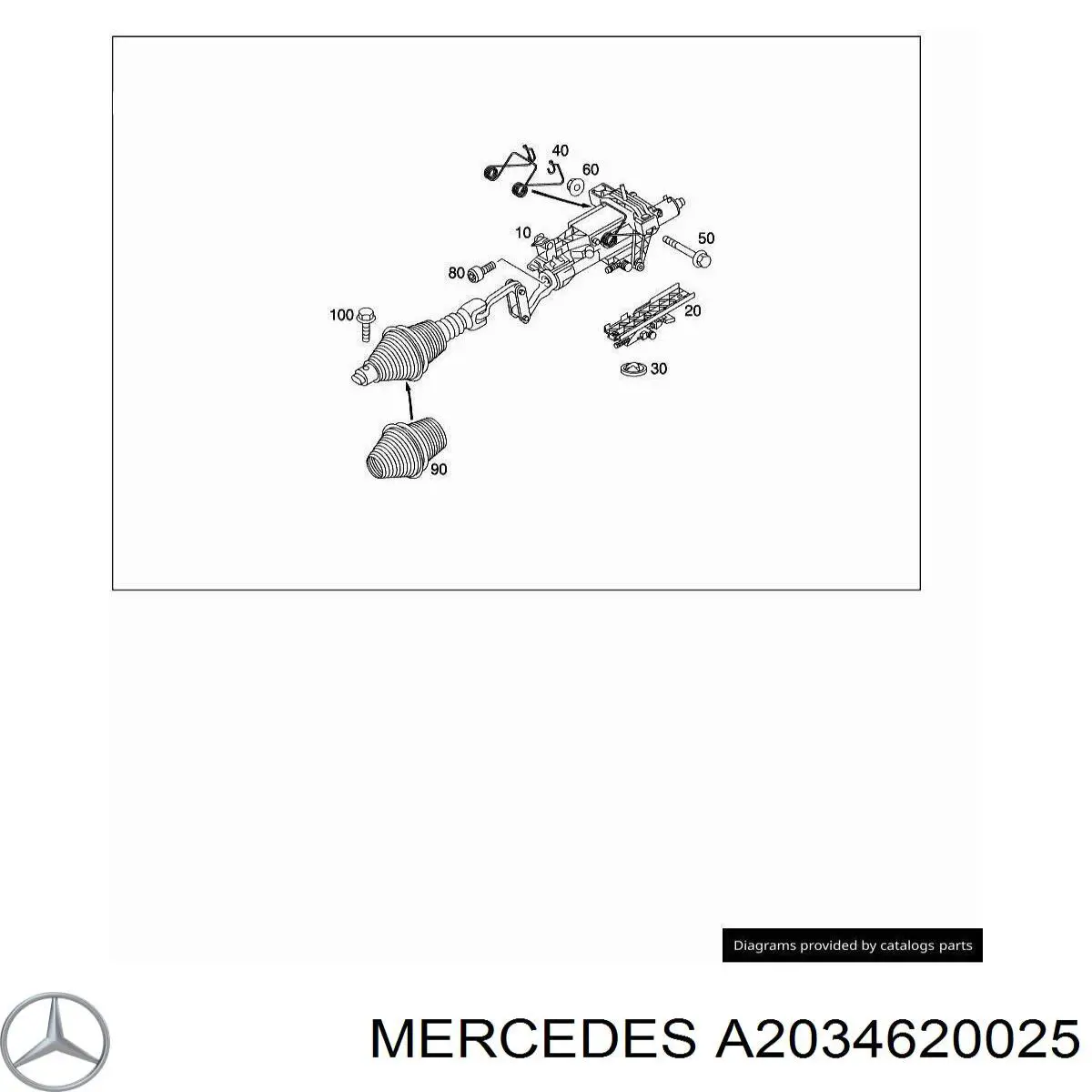  Mercedes A2034620025 precio, desde 115,10 EUR