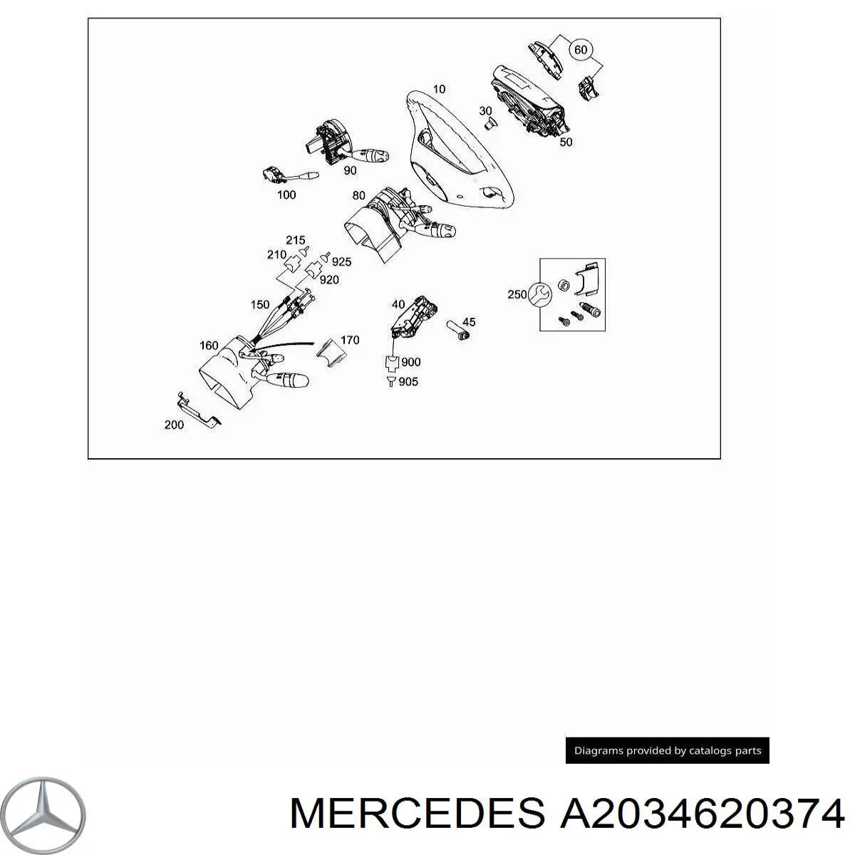 Comprar A2034620374 Mercedes 