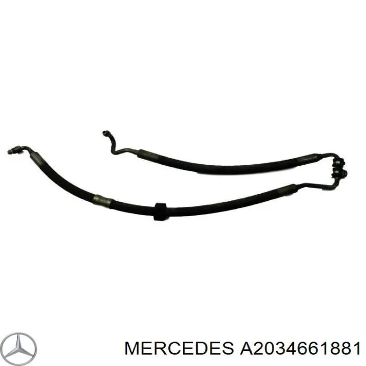 Comprar A2034661881 Mercedes Manguera de alta presion de direccion, hidráulica
