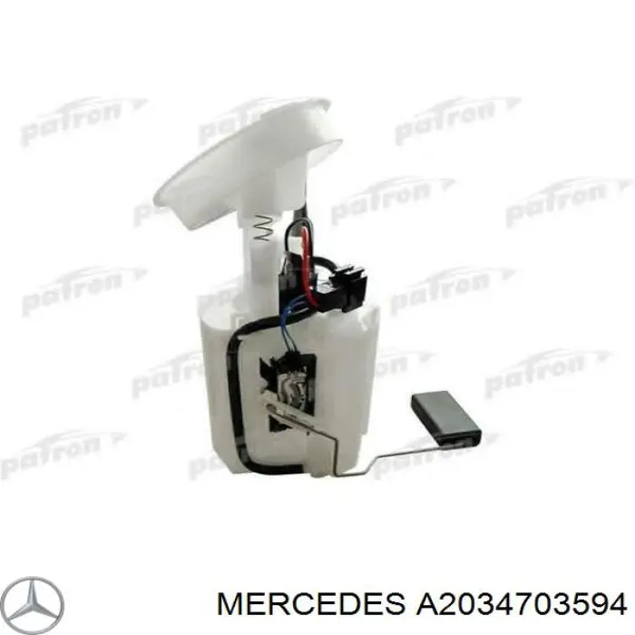 A2034703594 Mercedes módulo alimentación de combustible