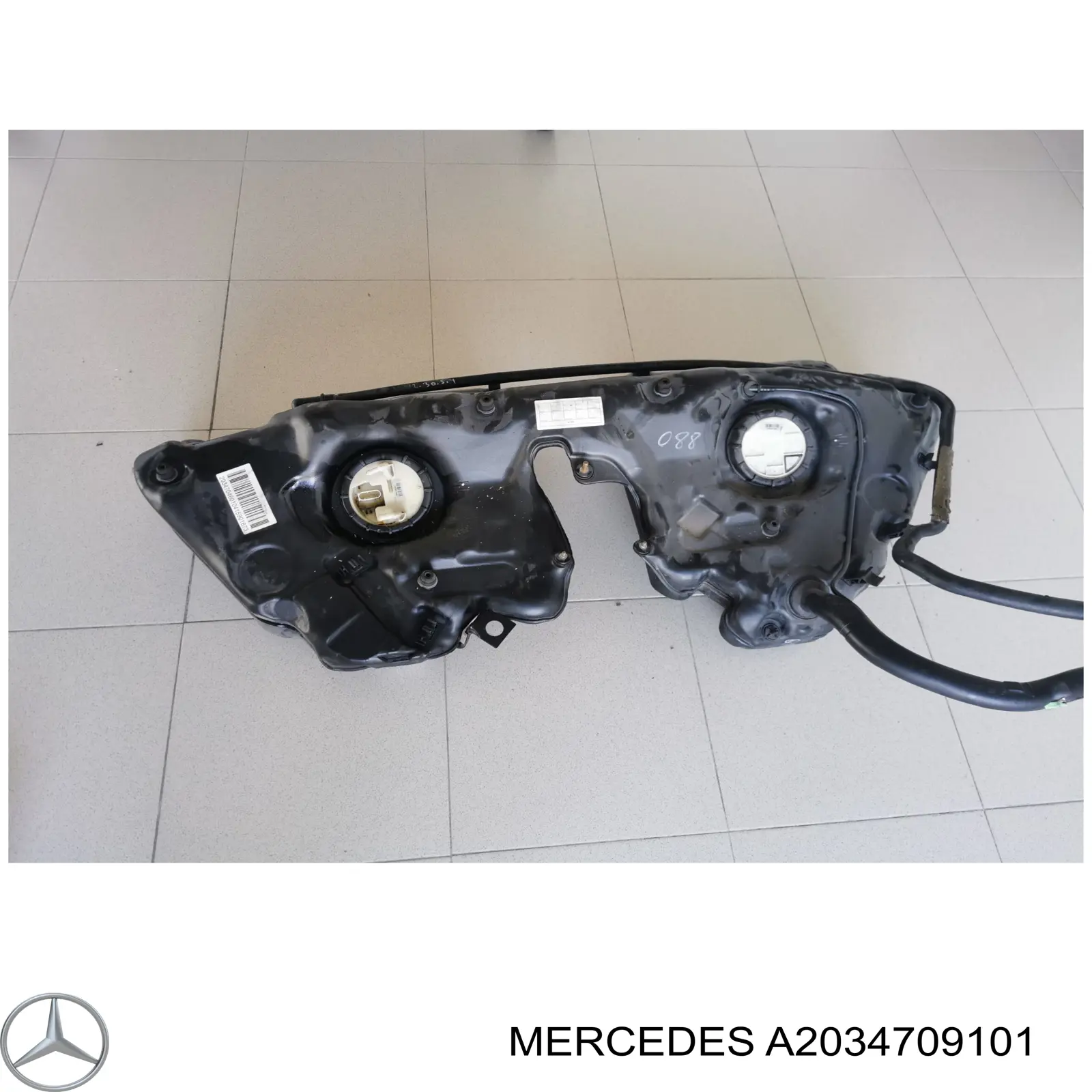 A2034709101 Mercedes depósito de combustible