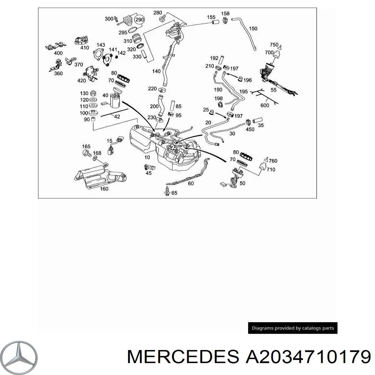 A2034710179 Mercedes