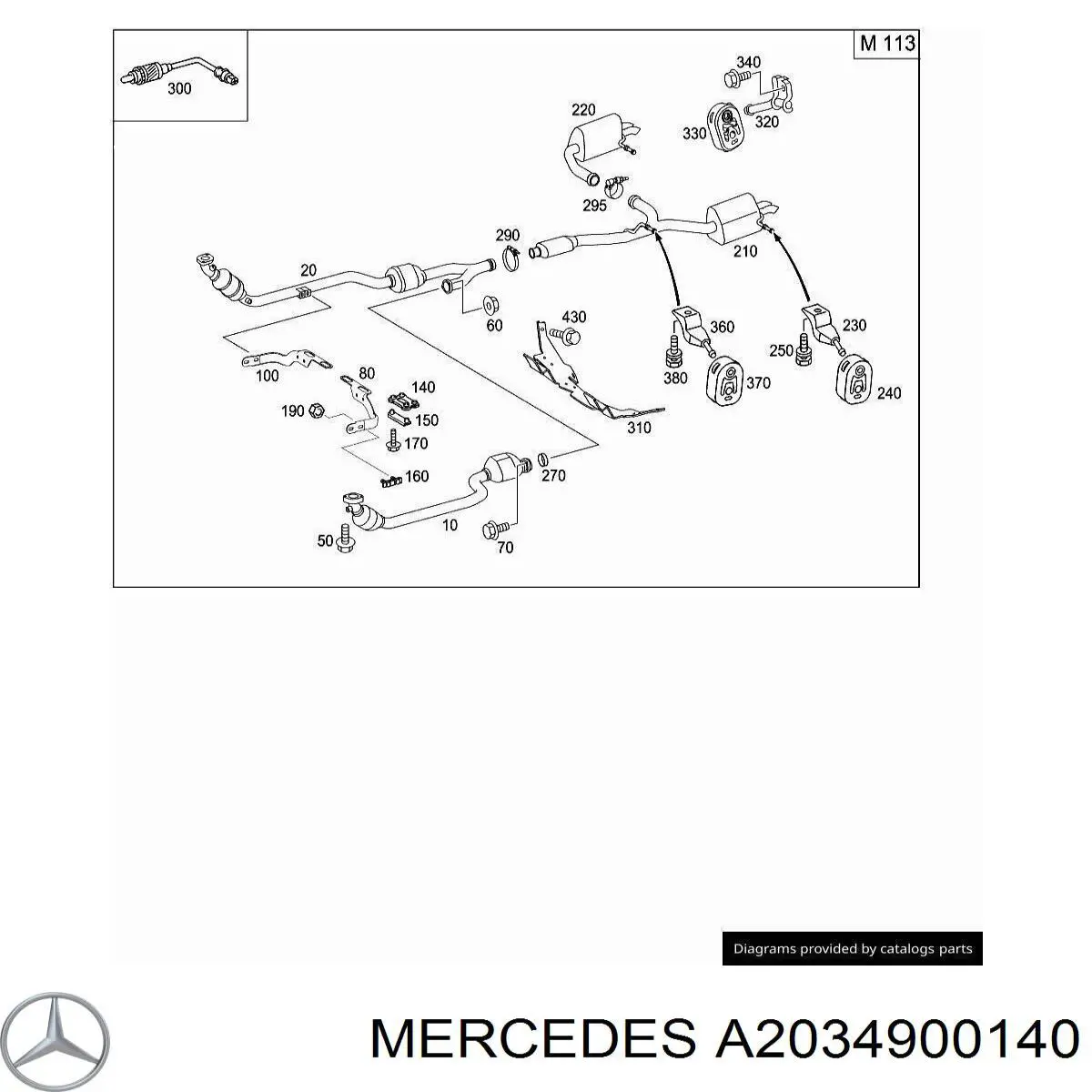Comprar A2034900140 Mercedes 