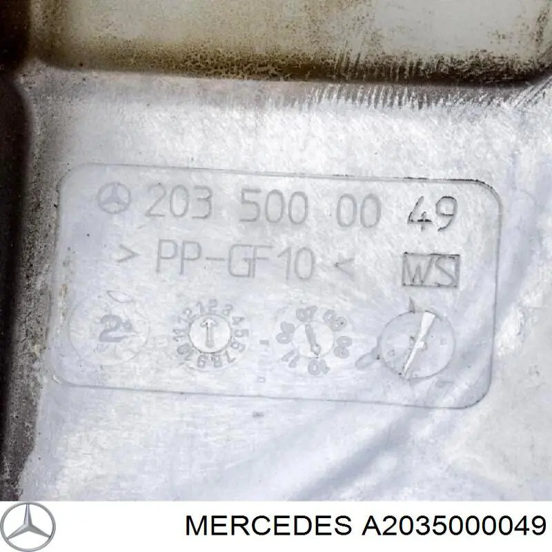 Botella expansion Mercedes A2035000049 precio, desde 41,85 EUR