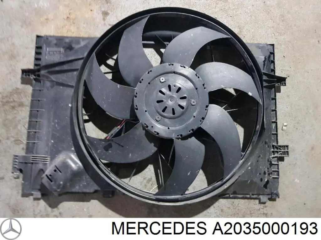 Comprar A2035000193 Mercedes Ventilador de radiador