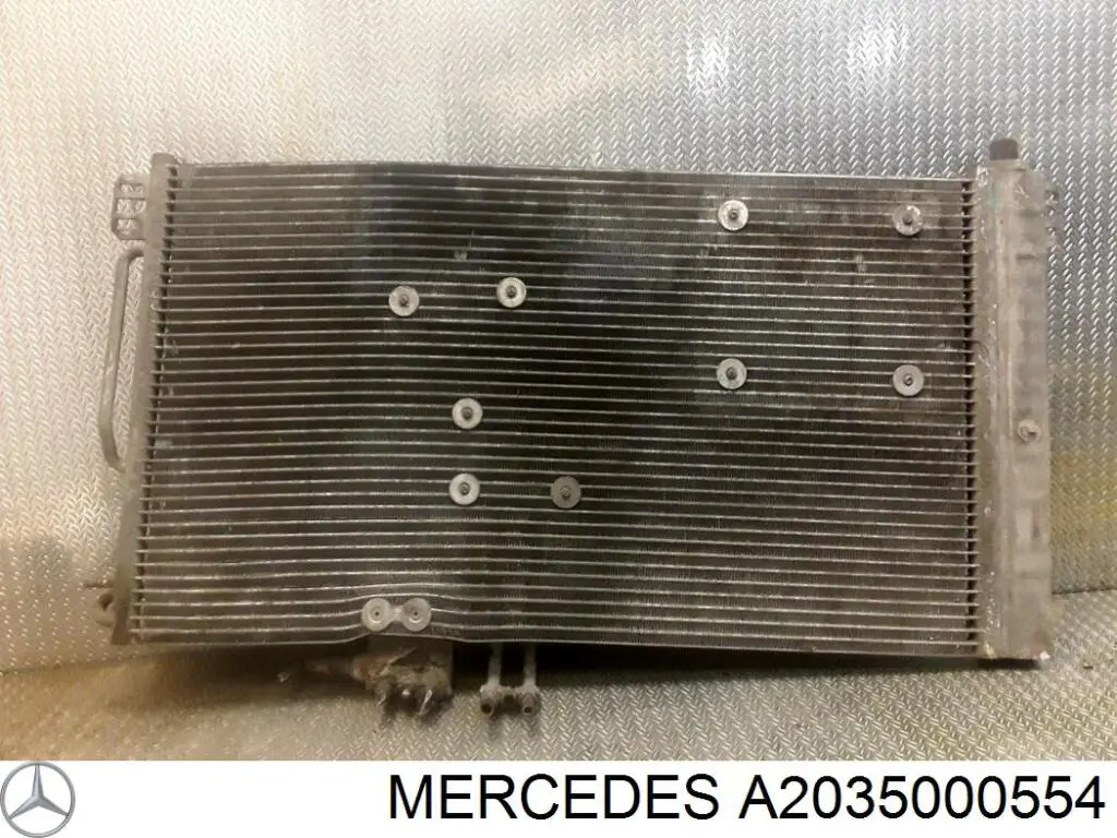 A2035000554 Mercedes condensador aire acondicionado