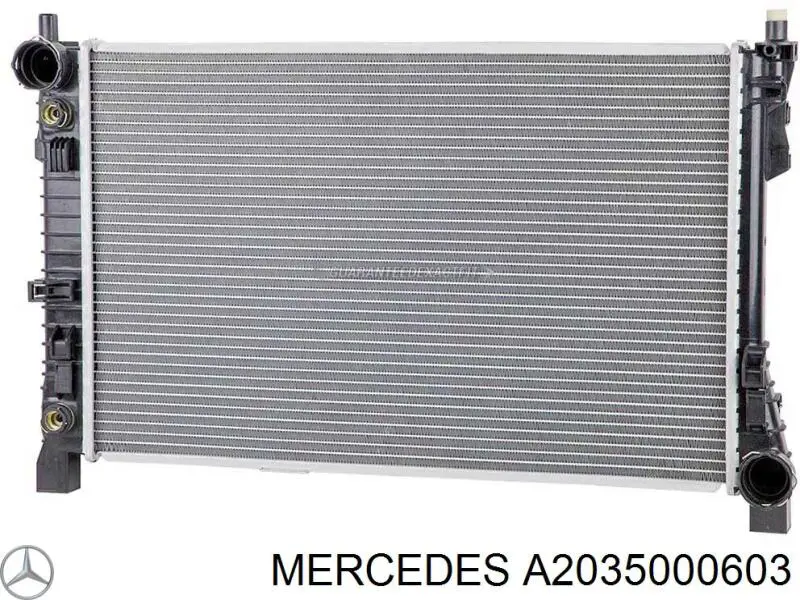 Radiador A2035000603 Mercedes