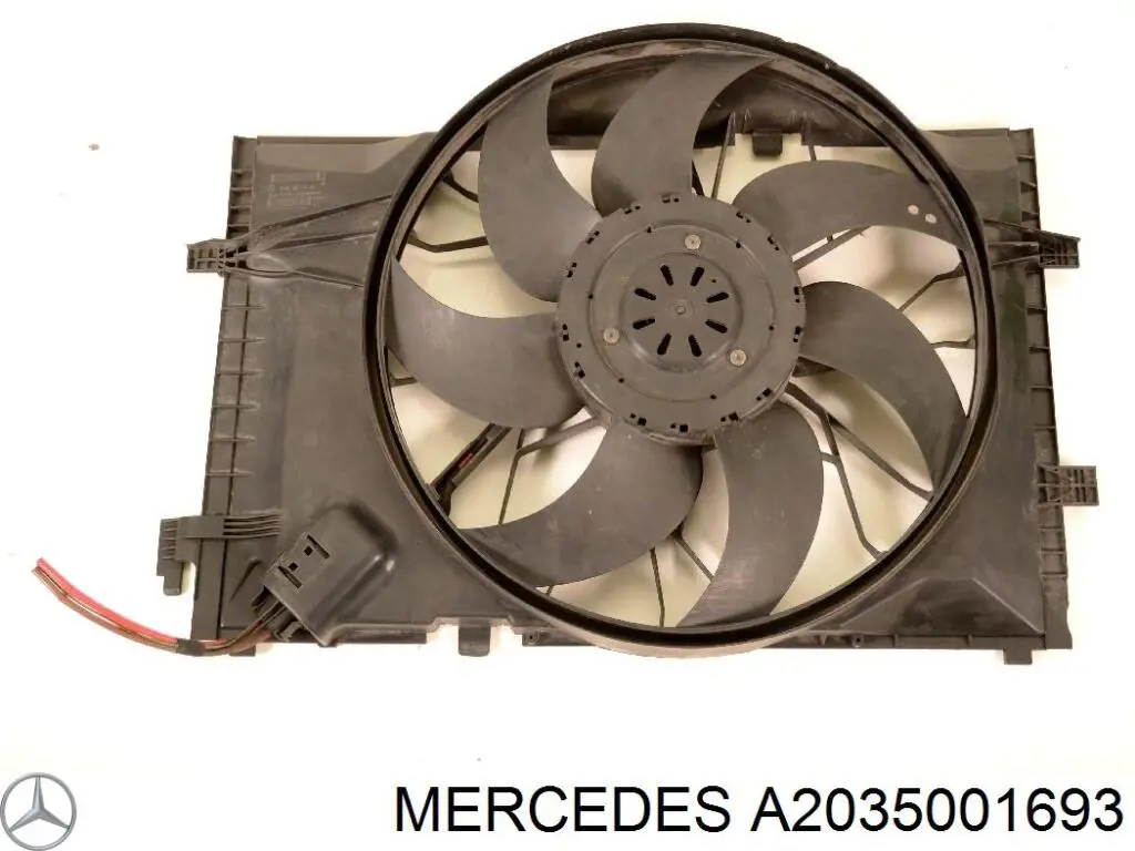 Ventilador de radiador 10107457 Swag