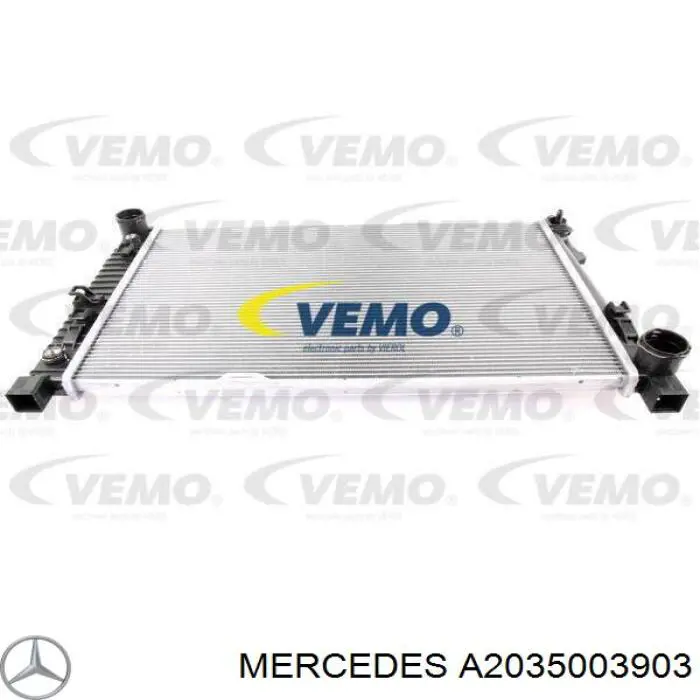 Água radiador Mercedes A2035003903 precio, desde 92,91 EUR