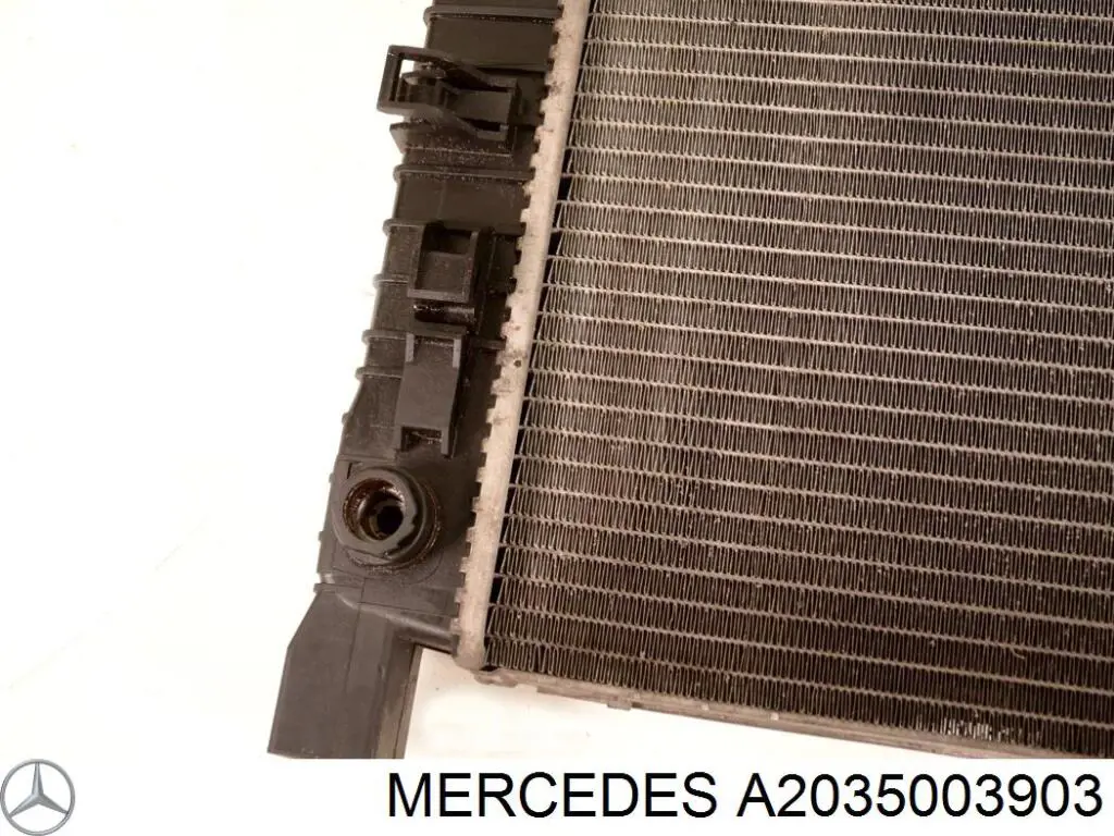 A2035003903 Mercedes radiador refrigeración del motor