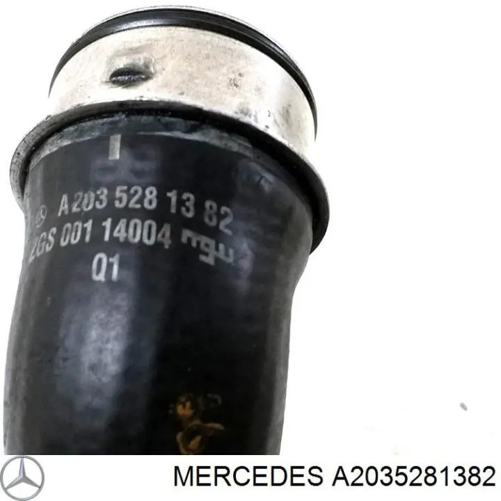 Manguera del intercooler Mercedes A2035281382 precio, desde 52,39 EUR