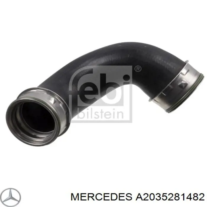 Manguera del intercooler Mercedes A2035281482 precio, desde 37,62 EUR