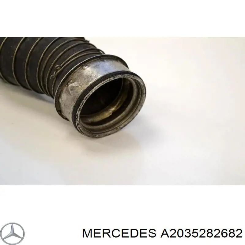 A2035282682 Mercedes tubo flexible de aire de sobrealimentación izquierdo