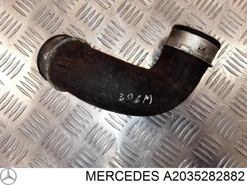 A2035282882 Mercedes tubo flexible de aire de sobrealimentación izquierdo