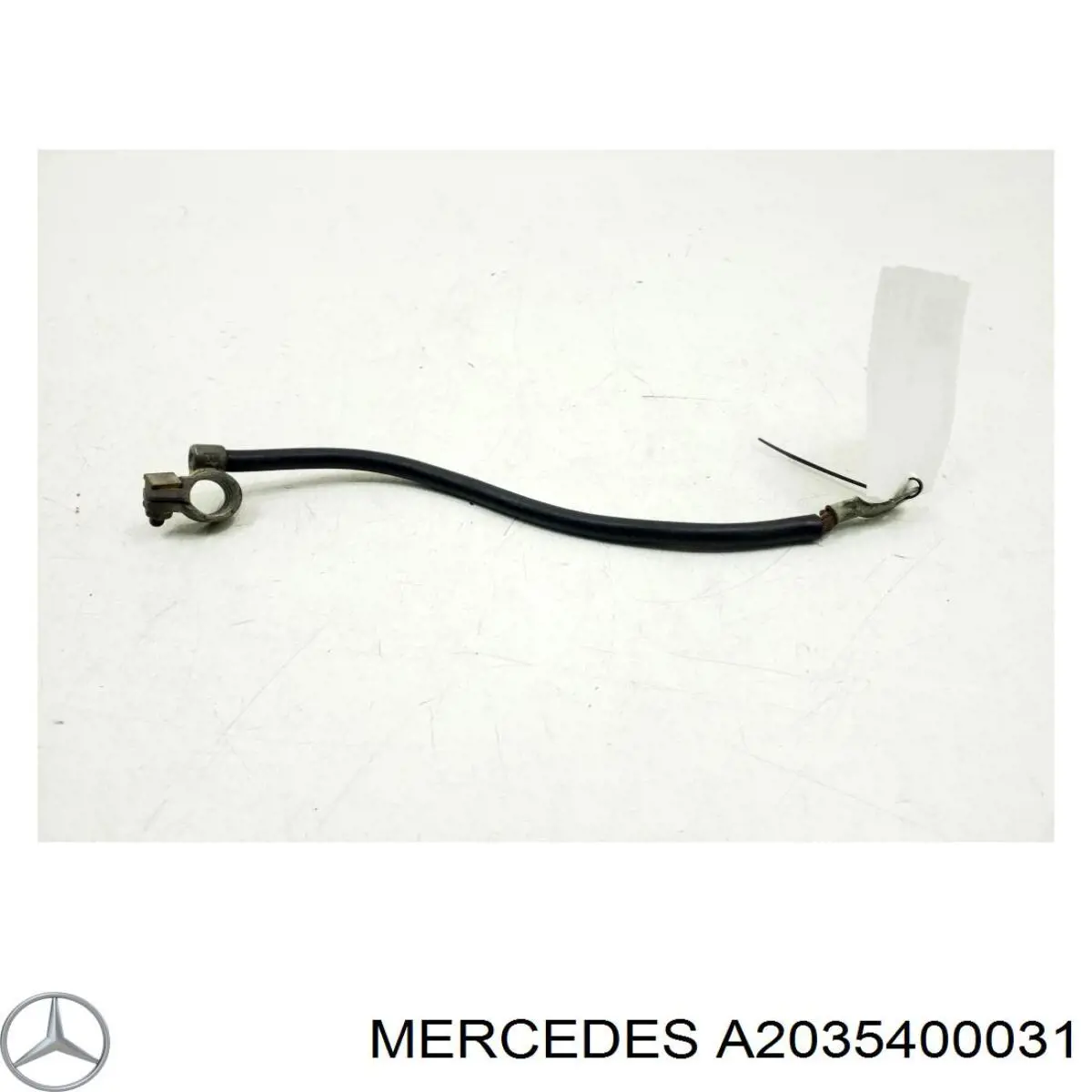 A2035400031 Mercedes cable de masa para batería