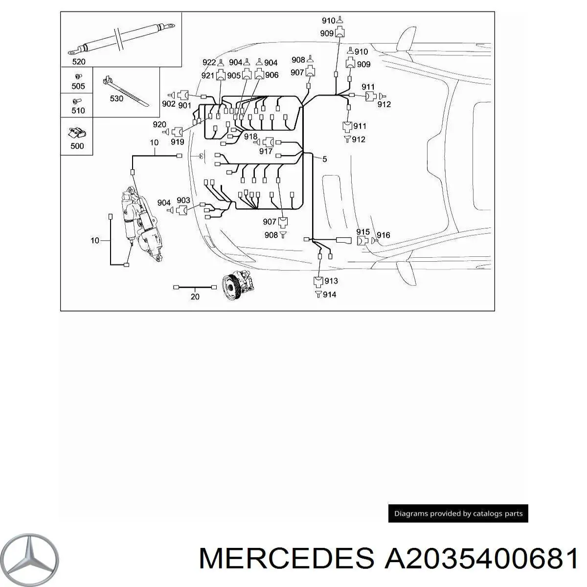  Mercedes A2035400681 precio, desde 29,16 EUR
