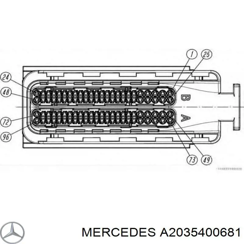 A2035400681 Mercedes 