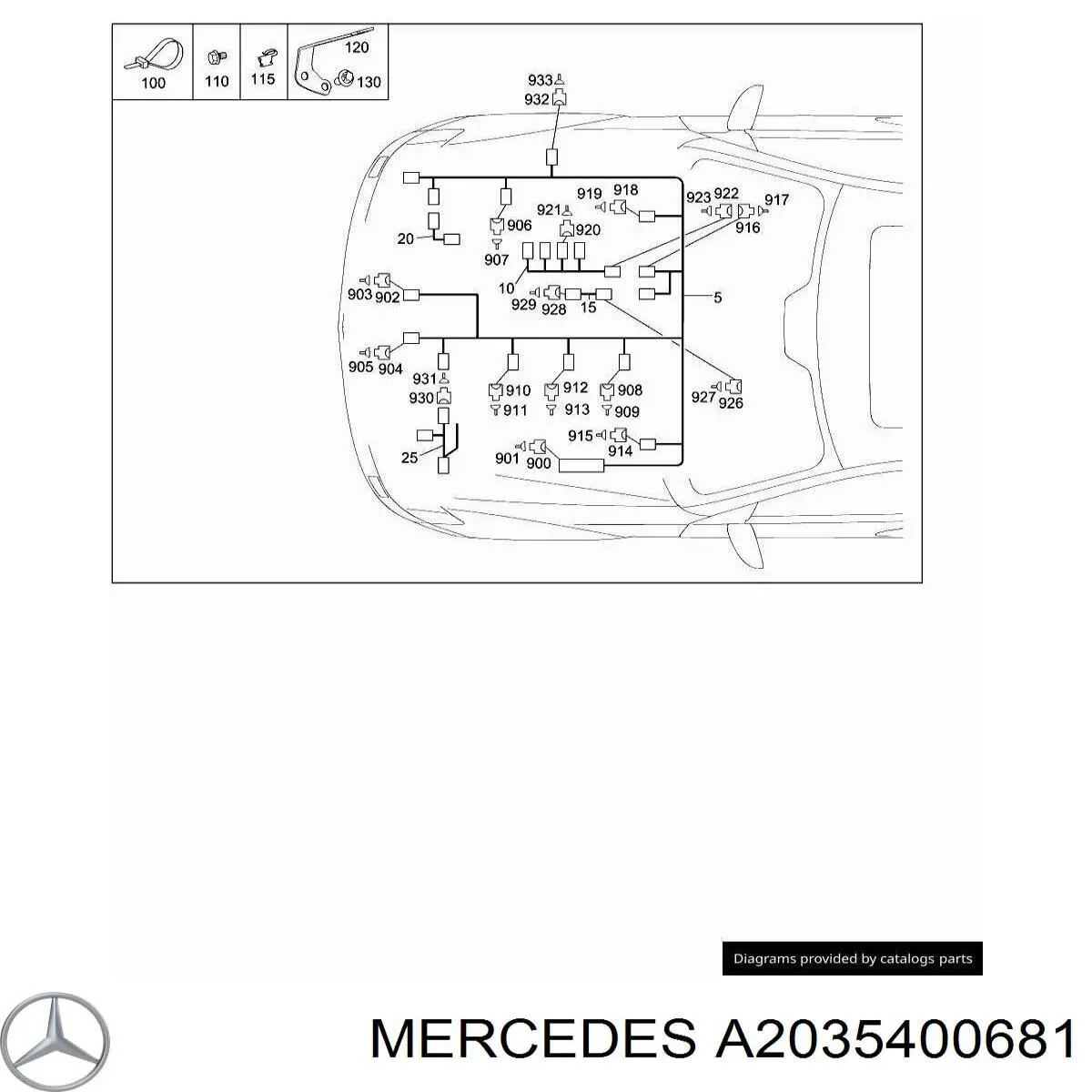 Comprar A2035400681 Mercedes 
