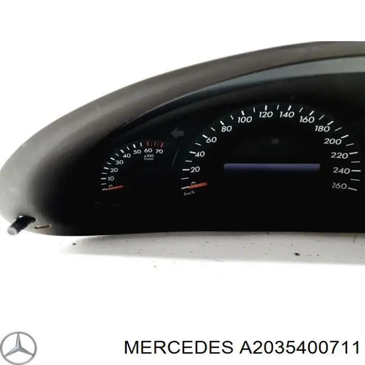 2035403511 Mercedes tablero de instrumentos (panel de instrumentos)