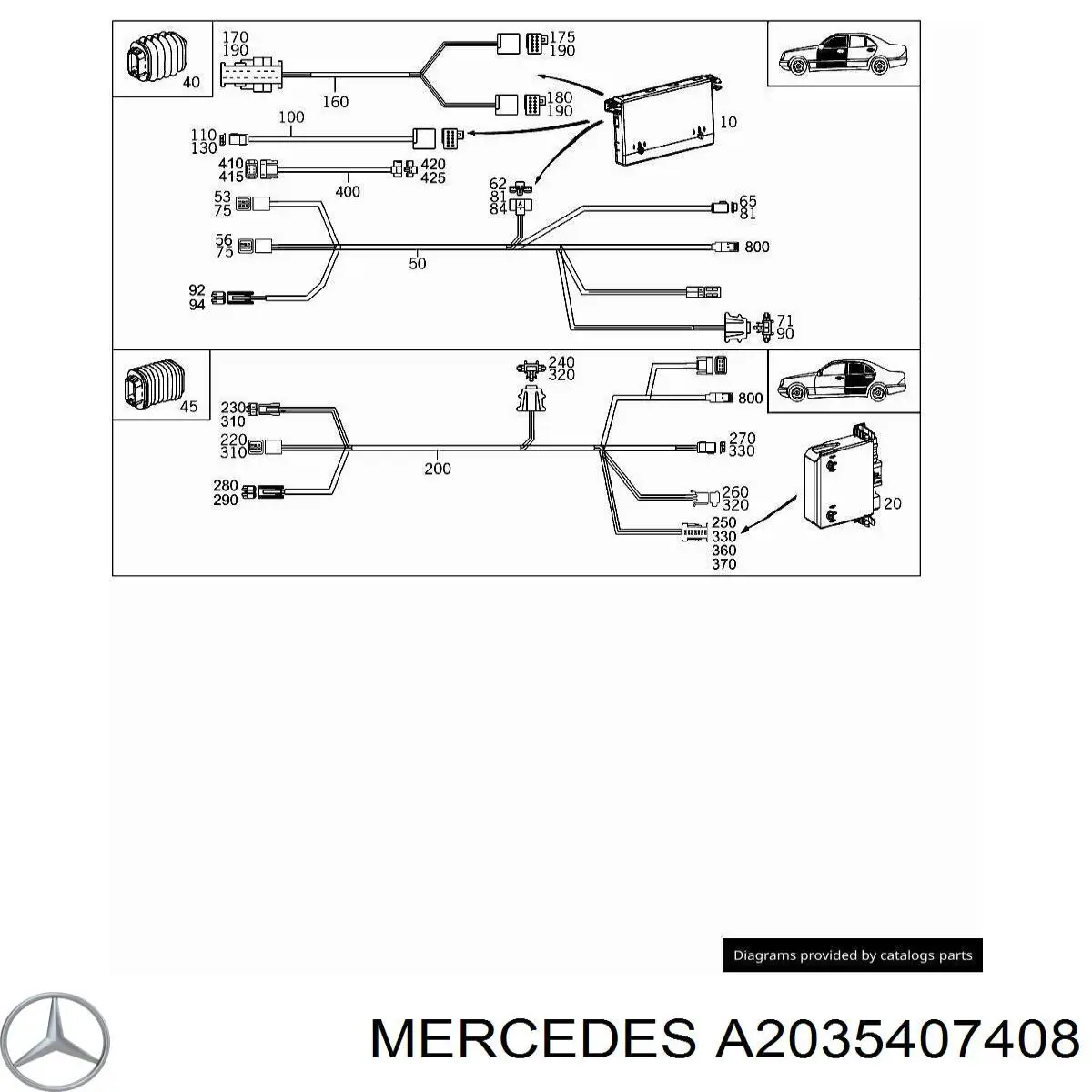  Mercedes A2035407408 precio, desde 139,89 EUR