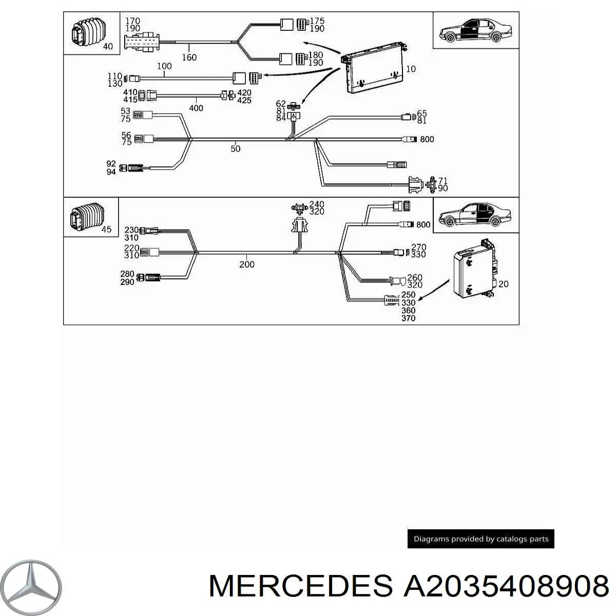 A2035408908 Mercedes 
