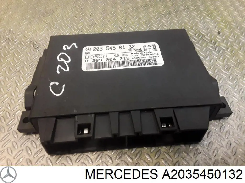 2095450032 Mercedes Módulo de control del asistente de aparcamiento