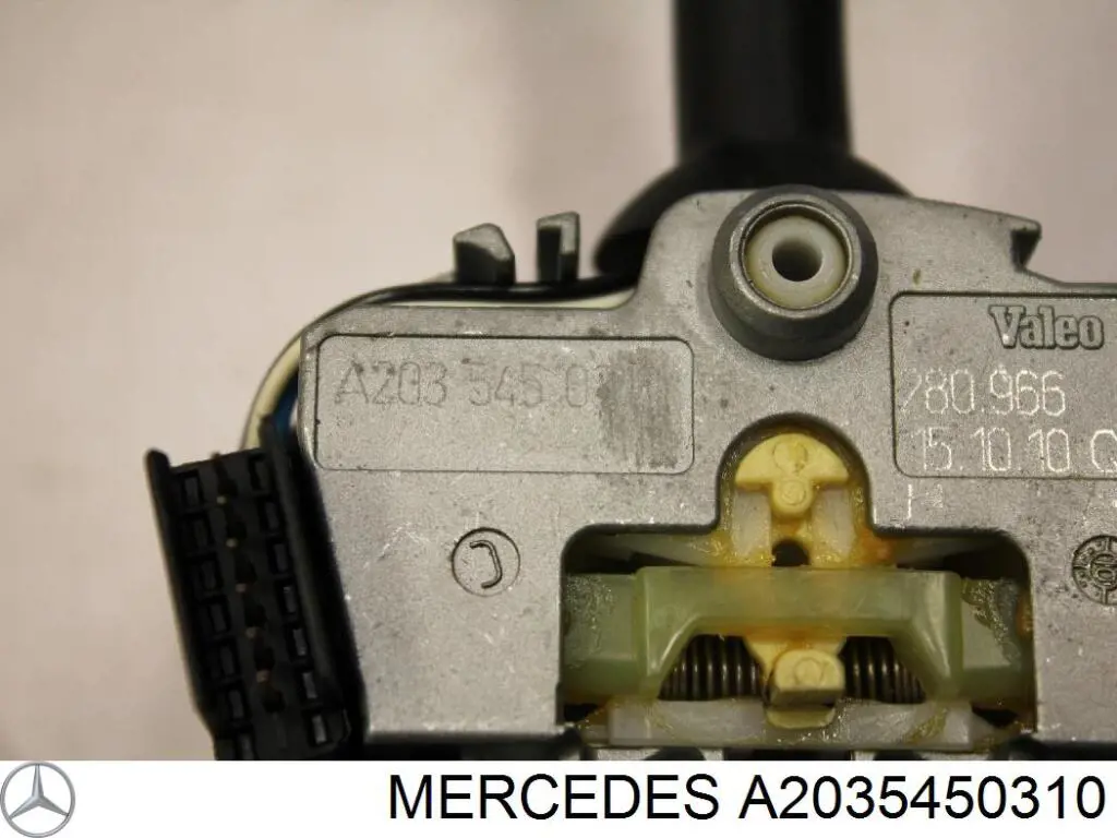 Conmutador izquierdo de la columna de dirección A2035450310 Mercedes