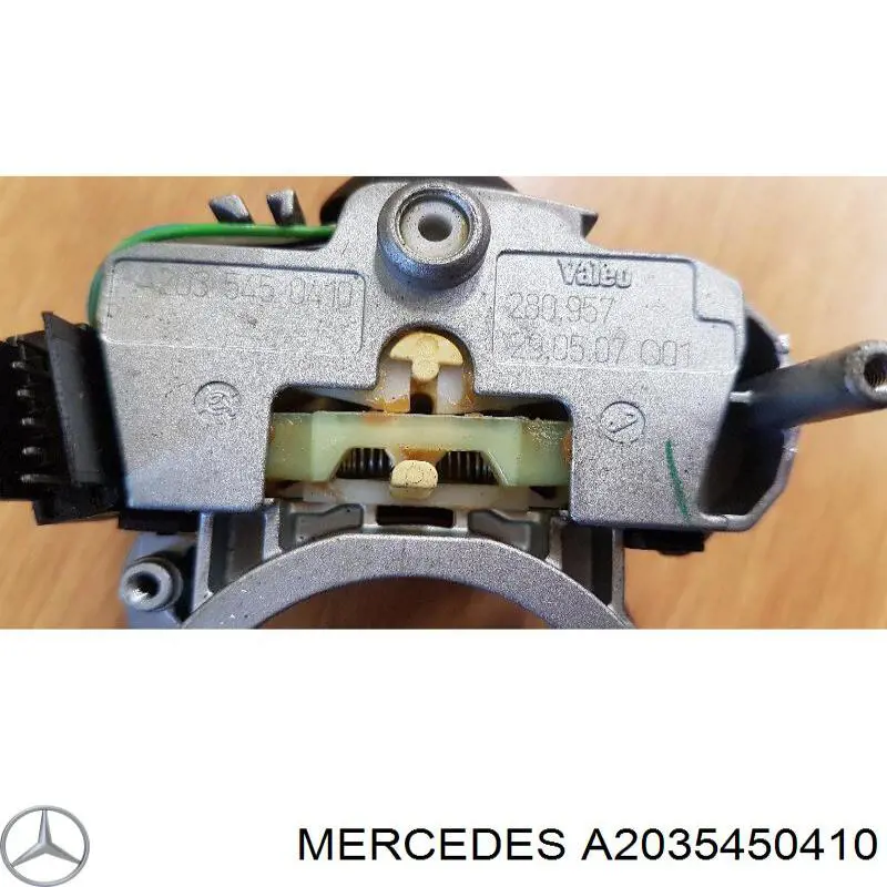 Conmutador izquierdo de la columna de dirección 2035450410 Mercedes