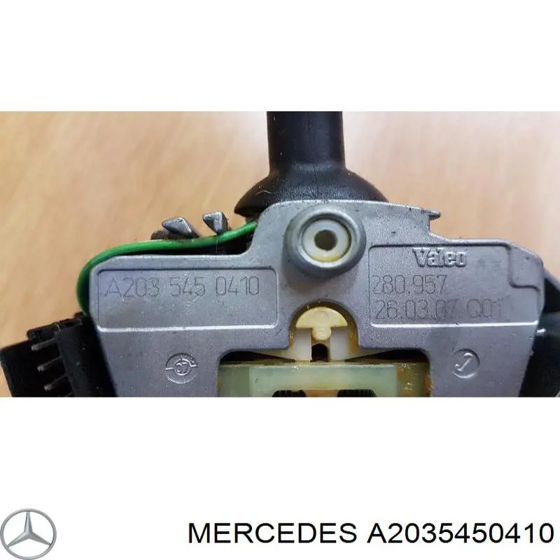 2035450410 Mercedes Conmutador izquierdo de la columna de dirección