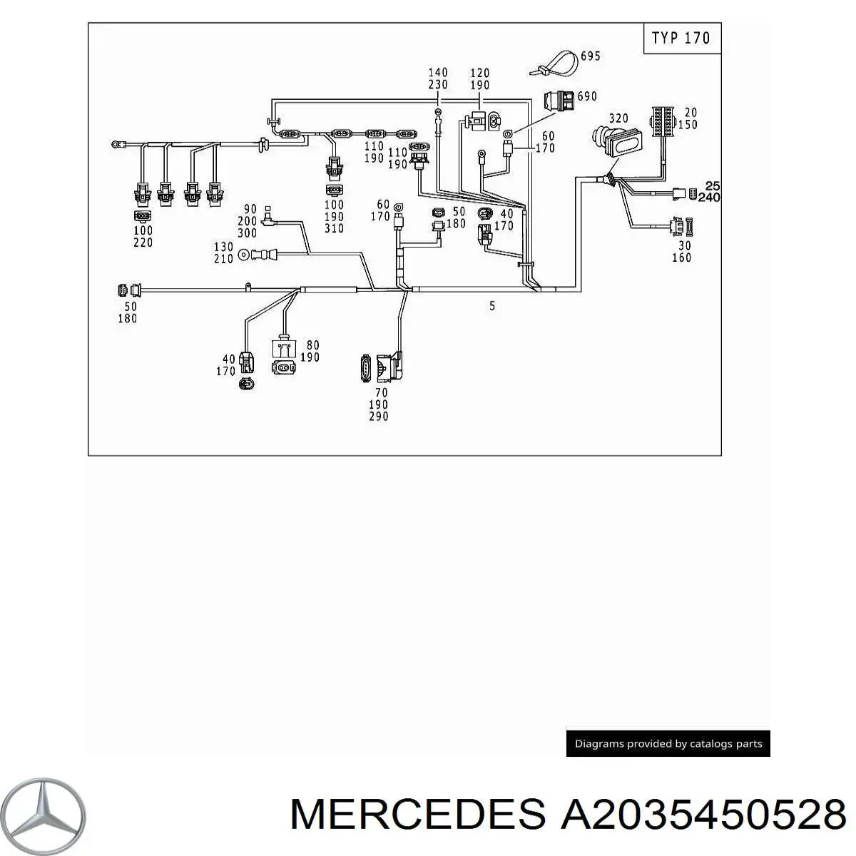 A2035450528 Mercedes