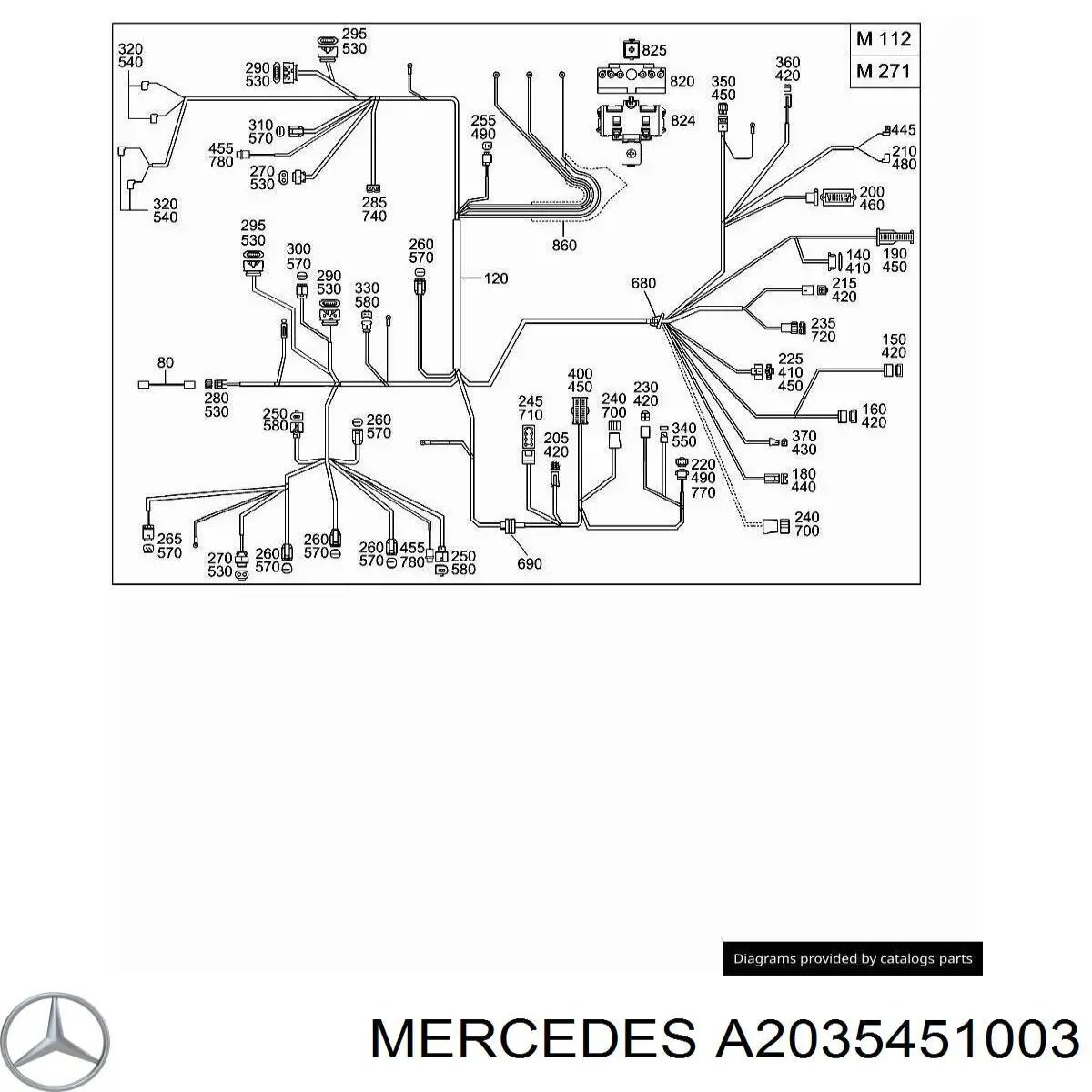  Mercedes A2035451003